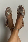 Vittoria | Golden Jewel Sandals