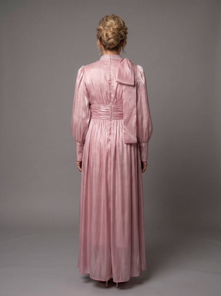 Adelaide™ Pleated Belted Maxi Dress