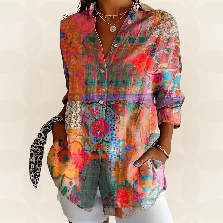 Cornelia™ Colour Print Blouse