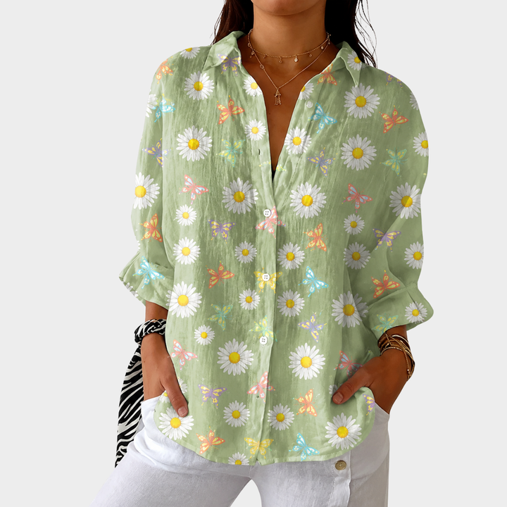 Tanya™︎ Printed Blouse