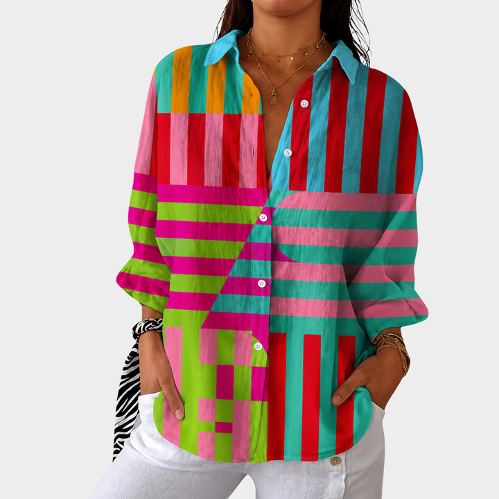 Susan™︎ Printed Blouse