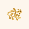 Noor Olive Leaf Ring