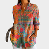 Florence™ Patchwork Floral Blouse
