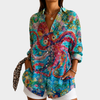 Lois™︎ Art Print Blouse