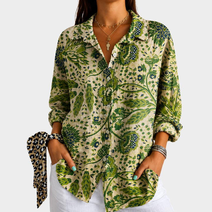 Samatha™︎ Botanical Blouse