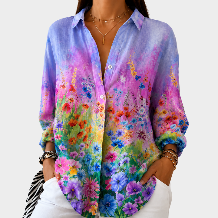 Chloe™ Wildflower Sunset Blouse