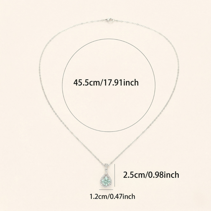 Alindra Voselle Necklace | White Gold