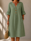 Margaret™ | Button Dress