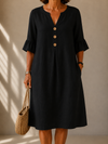 Sylvia™ | Button Dress