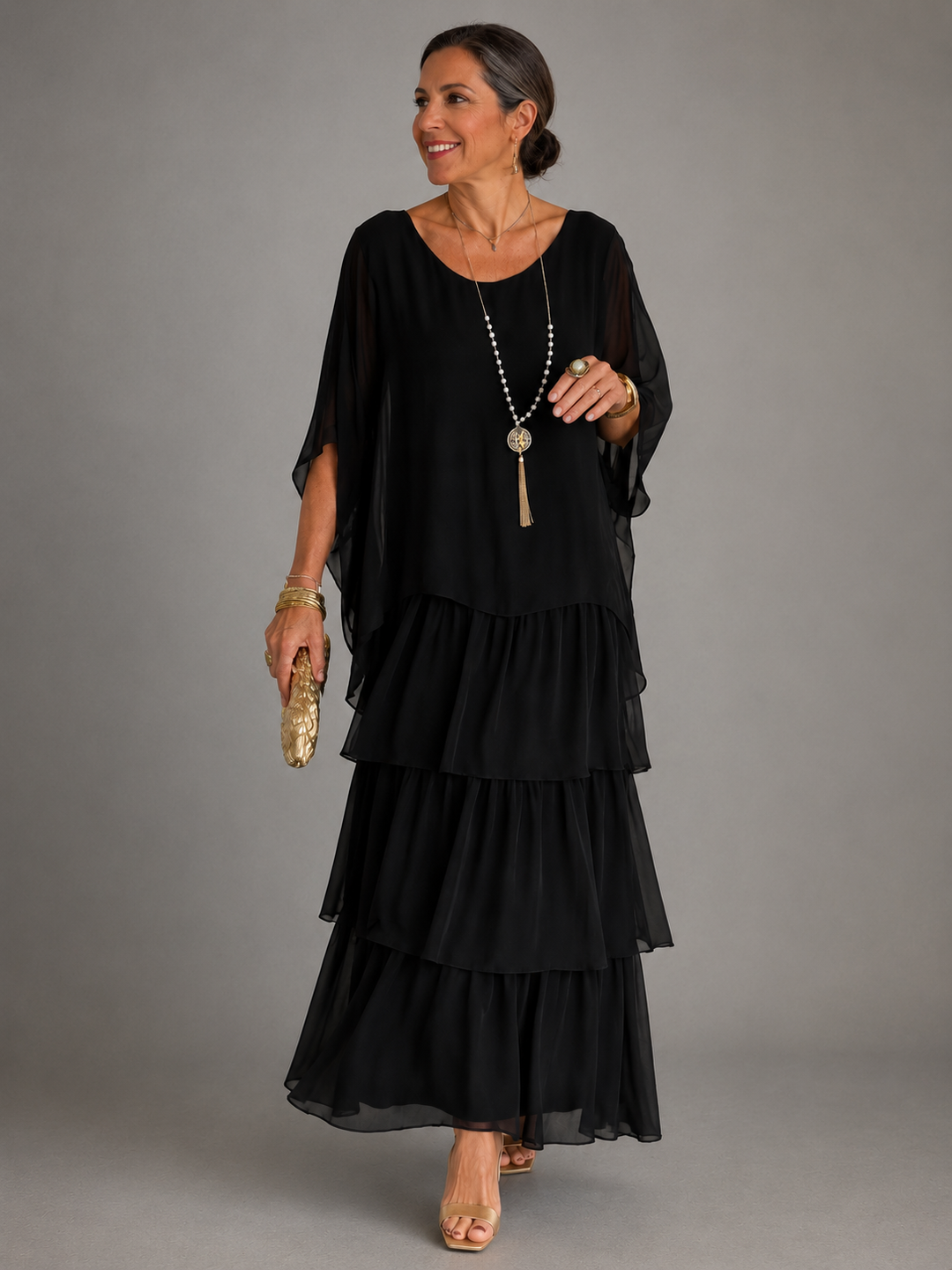 Marguerite | Elegant Flowing Maxi Dress