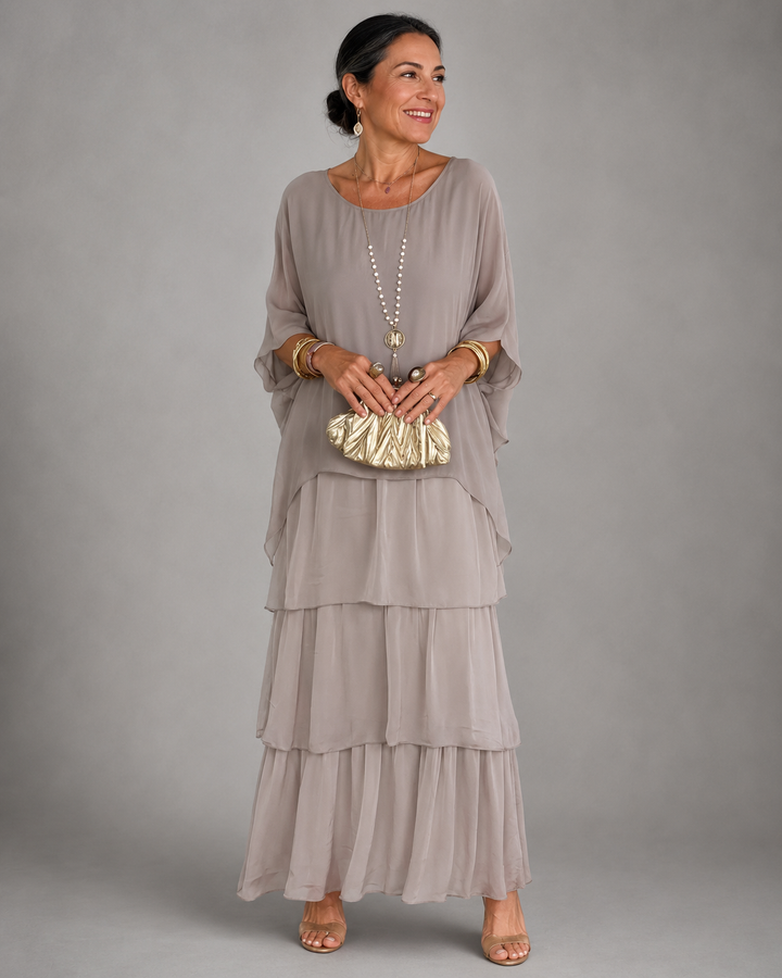 Marguerite | Elegant Flowing Maxi Dress