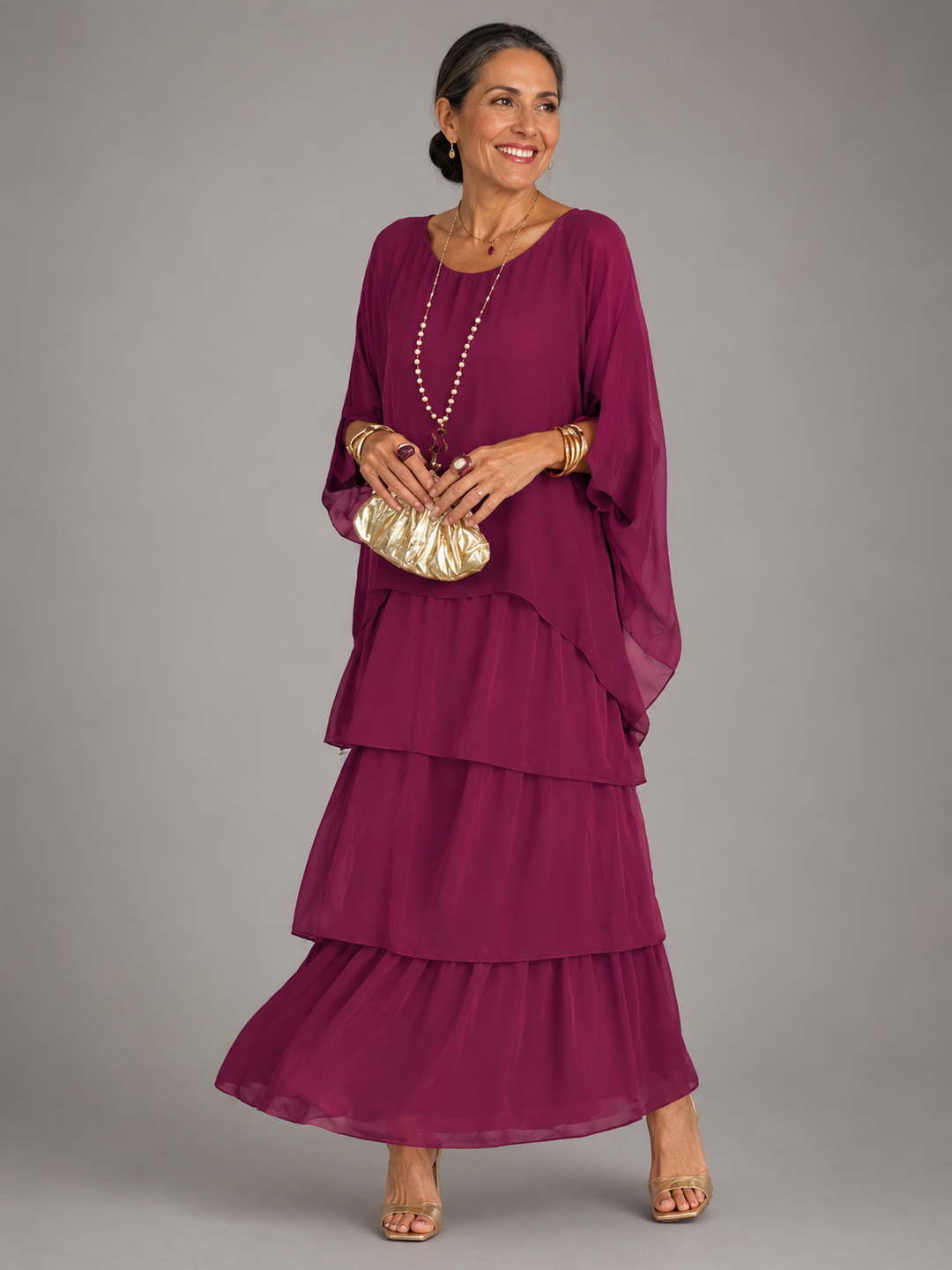 Marguerite | Elegant Flowing Maxi Dress
