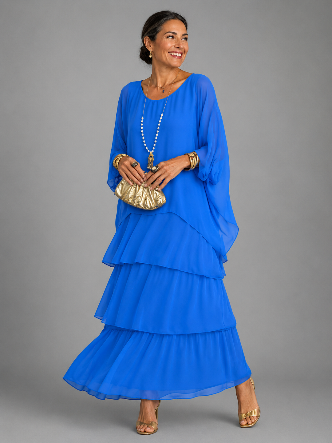 Marguerite | Elegant Flowing Maxi Dress