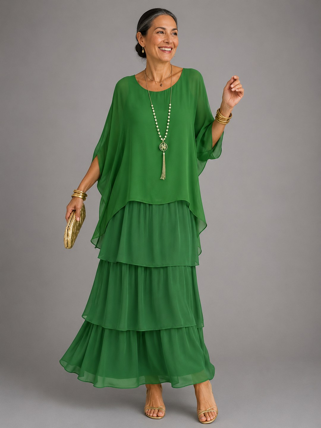 Marguerite | Elegant Flowing Maxi Dress