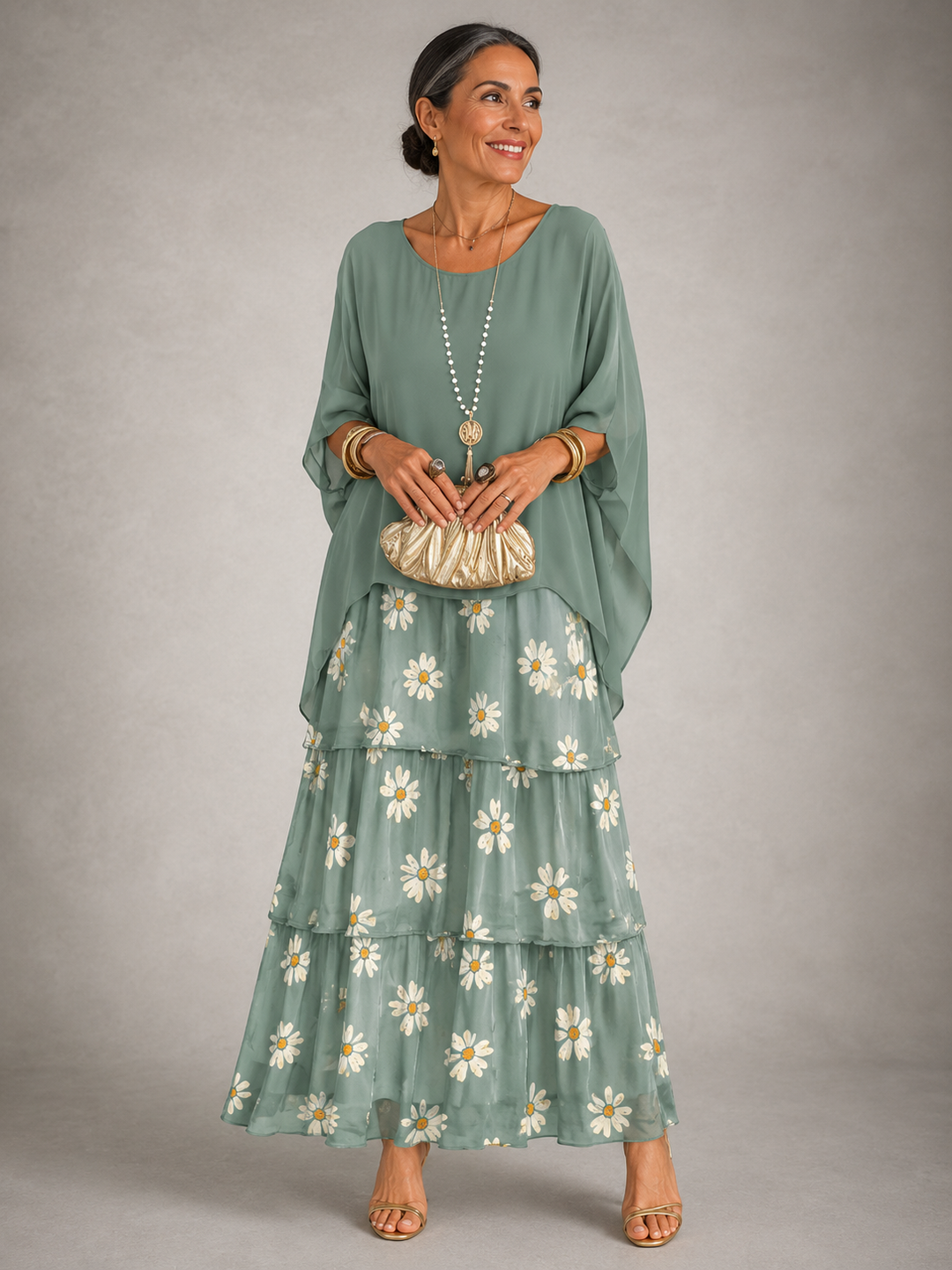 Marguerite | Elegant Flowing Maxi Dress