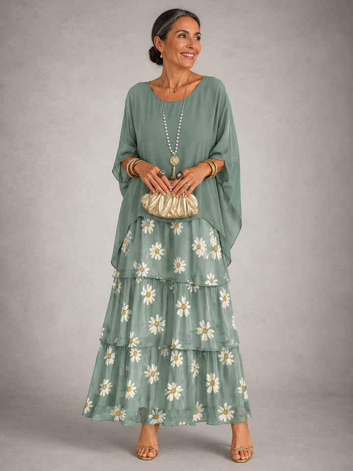 Marguerite | Elegant Flowing Maxi Dress