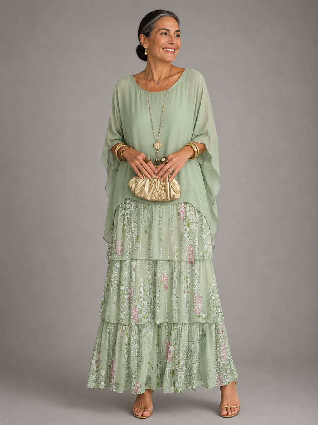 Marguerite | Elegant Flowing Maxi Dress