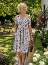 GEORGINA | ELEGANT DRESS WITH TUMMY COVERAGE