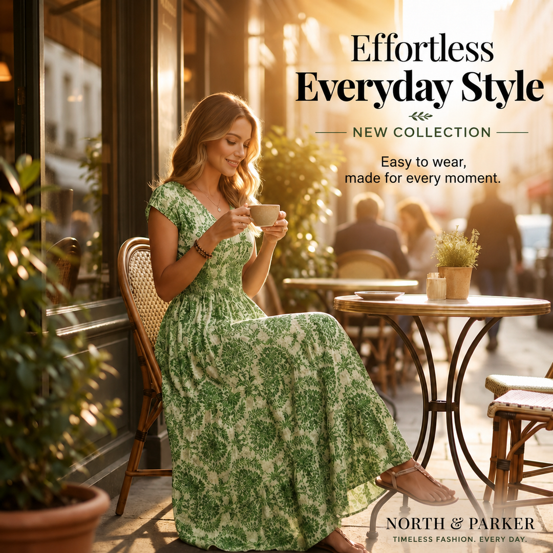 North & Parker – Floral Print Maxi Dress