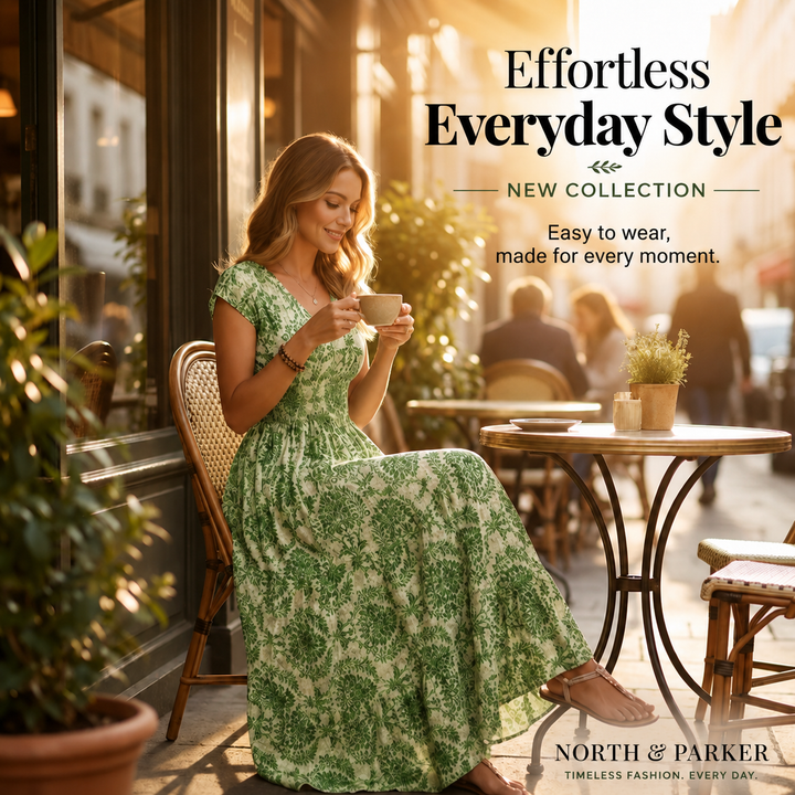 North & Parker – Floral Print Maxi Dress