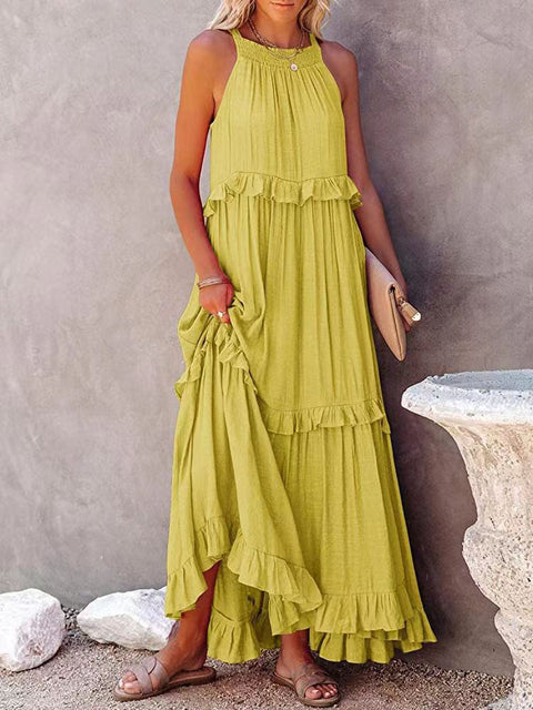 Women's Oversized Plain Long Dress