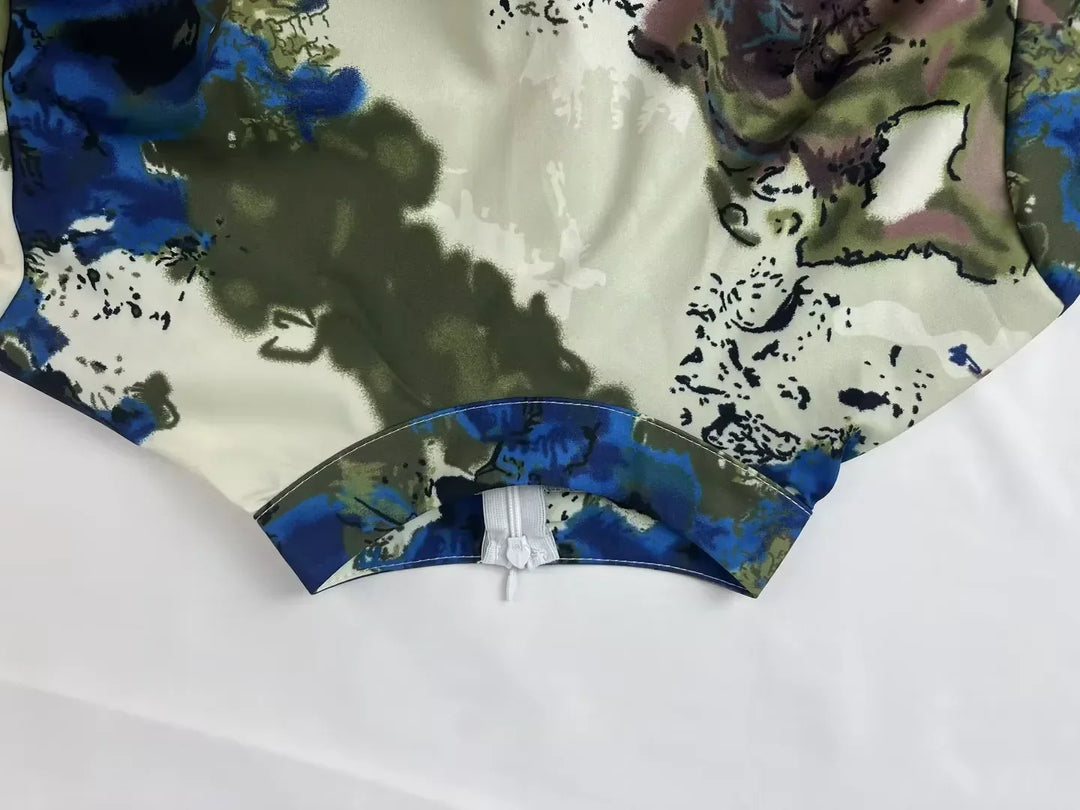 Blue Art Dress