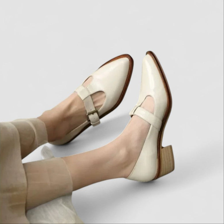 Mia - Orthopedic Leather Mary Jane Shoes