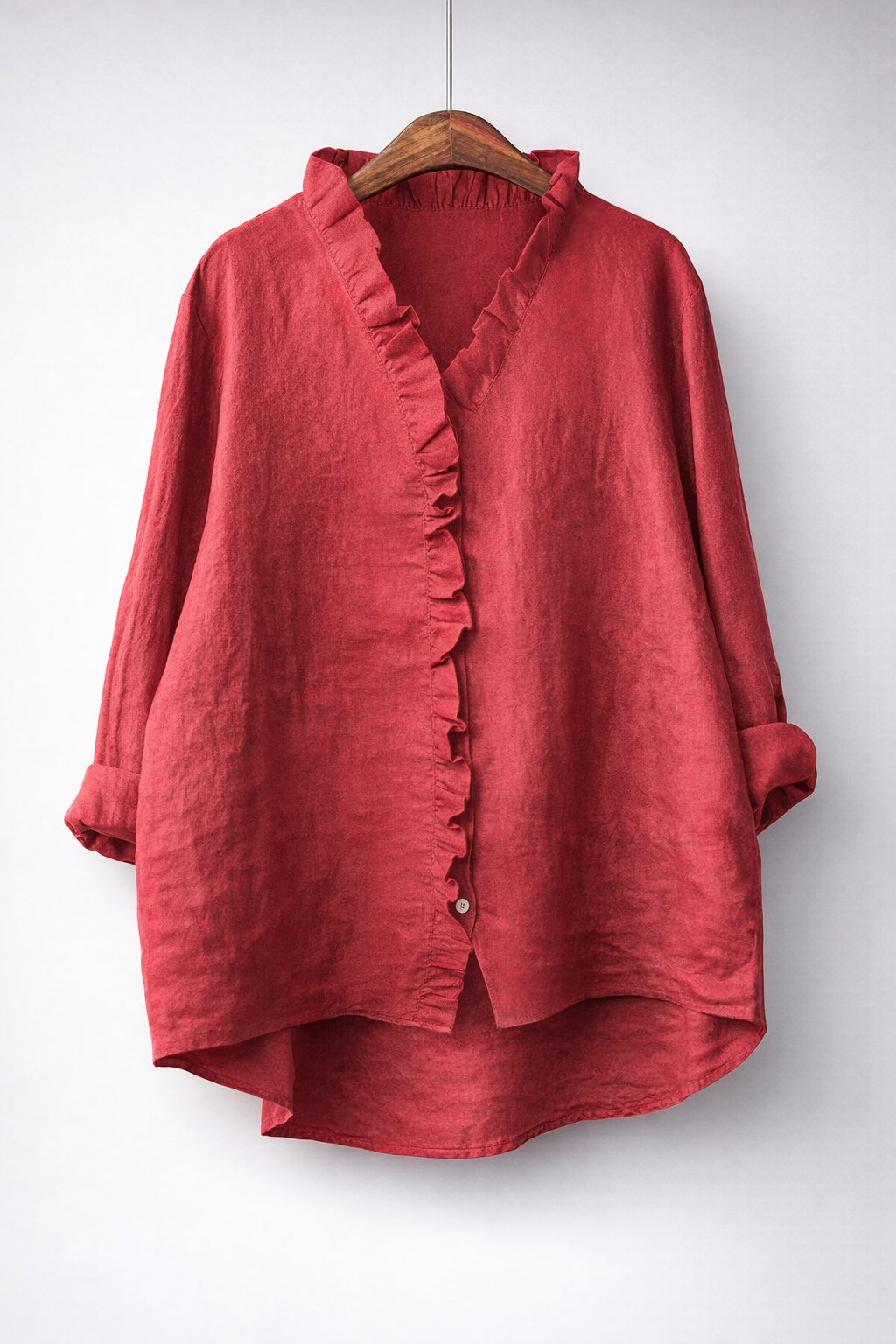Viola | Elegant Ruffled Shirt