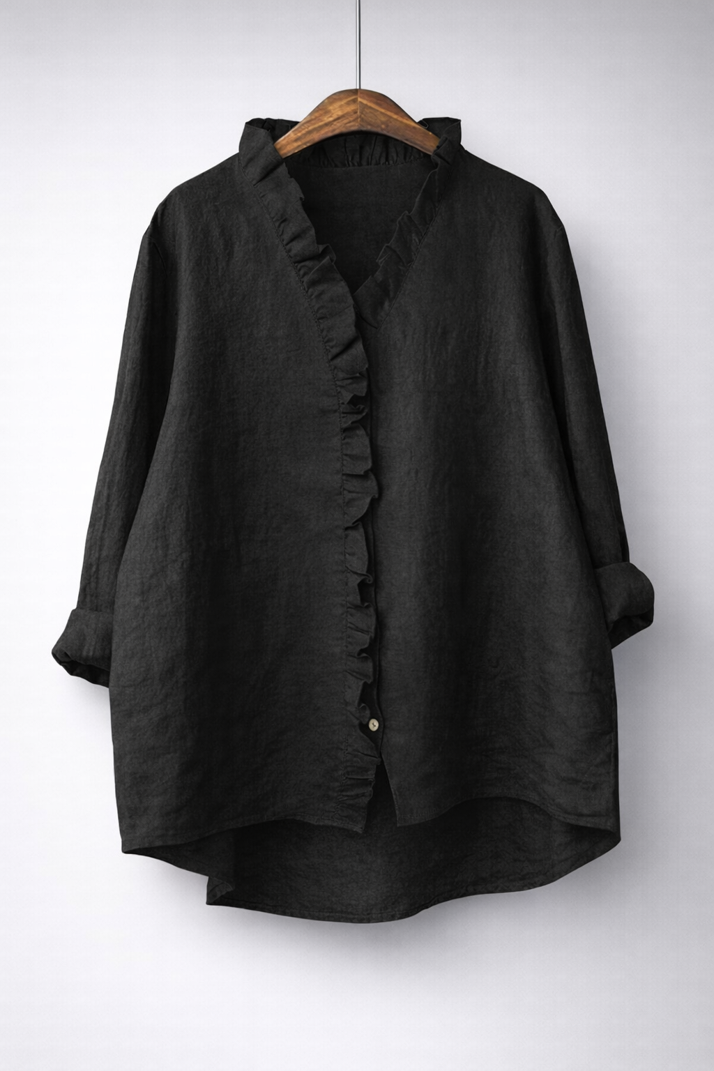 Viola | Elegant Ruffled Shirt