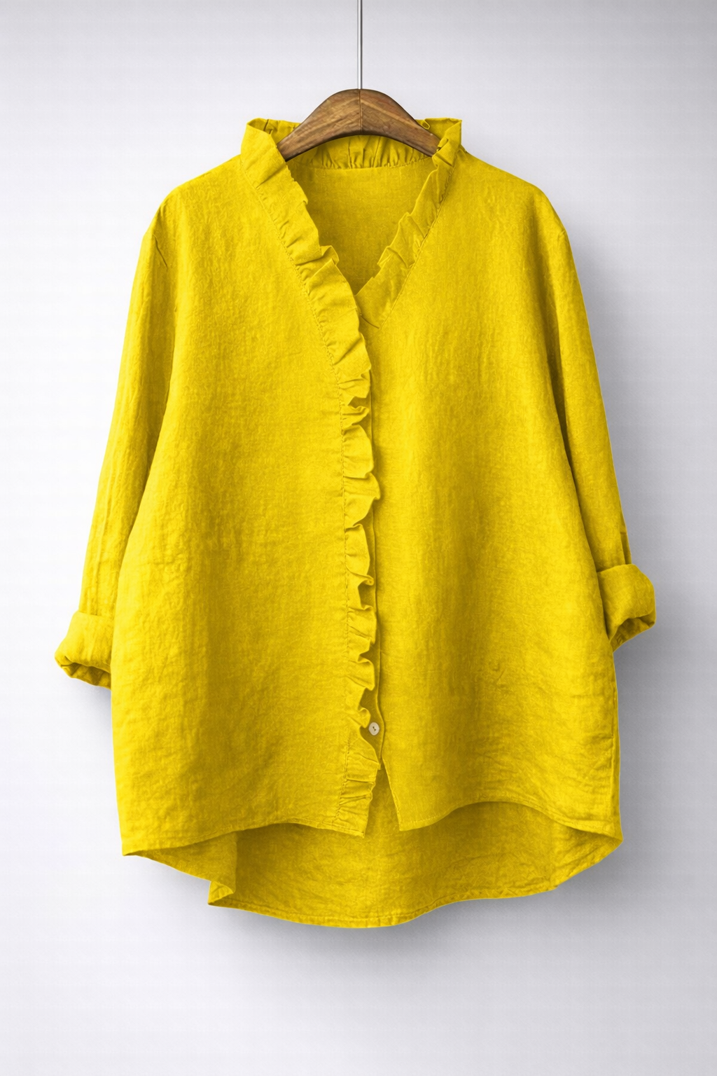 Viola | Elegant Ruffled Shirt