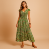 Boho Maxi Summer Dress with Vibrant Colours for Women | Jente