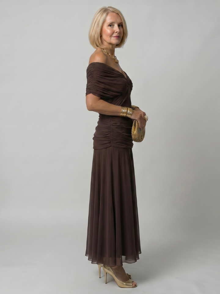 The Arabella Off-Shoulder Dress