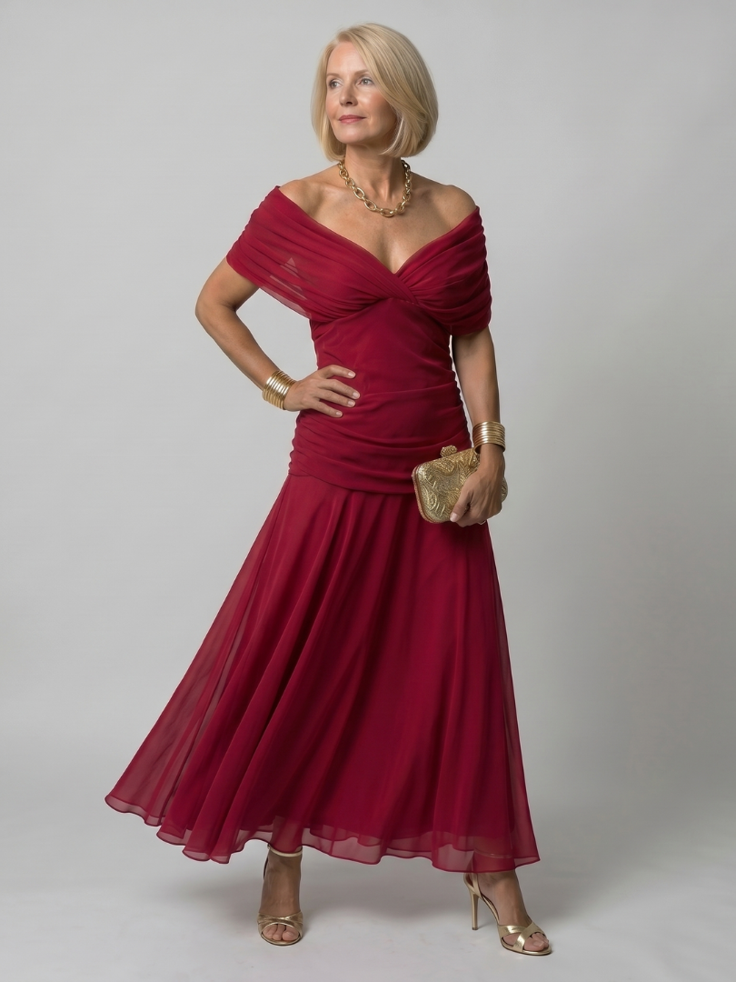 The Arabella Off-Shoulder Dress