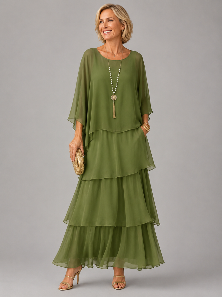 Marguerite | Elegant Flowing Maxi Dress