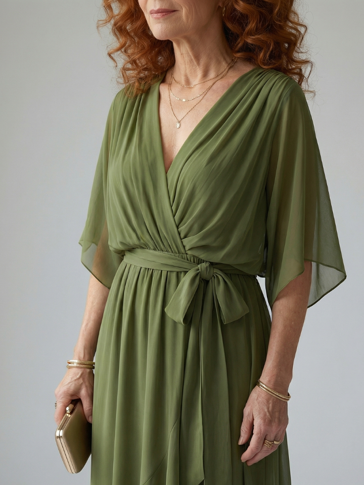 The Helene Wrap Dress
