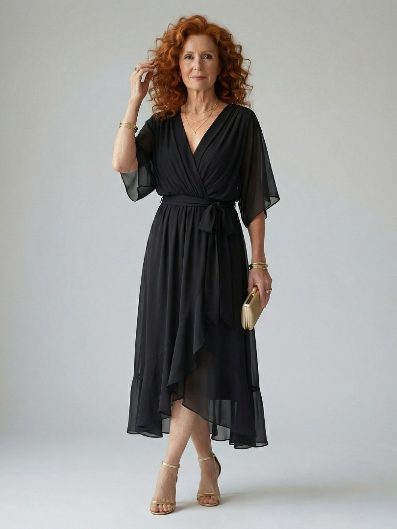The Helene Wrap Dress