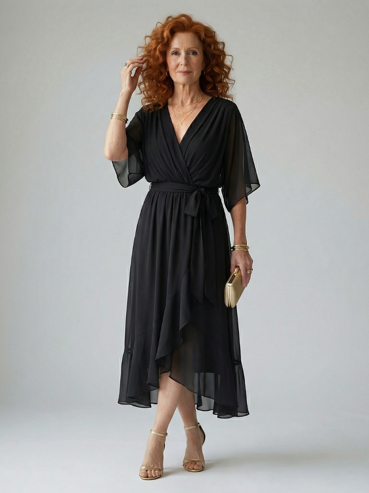 The Helene Wrap Dress