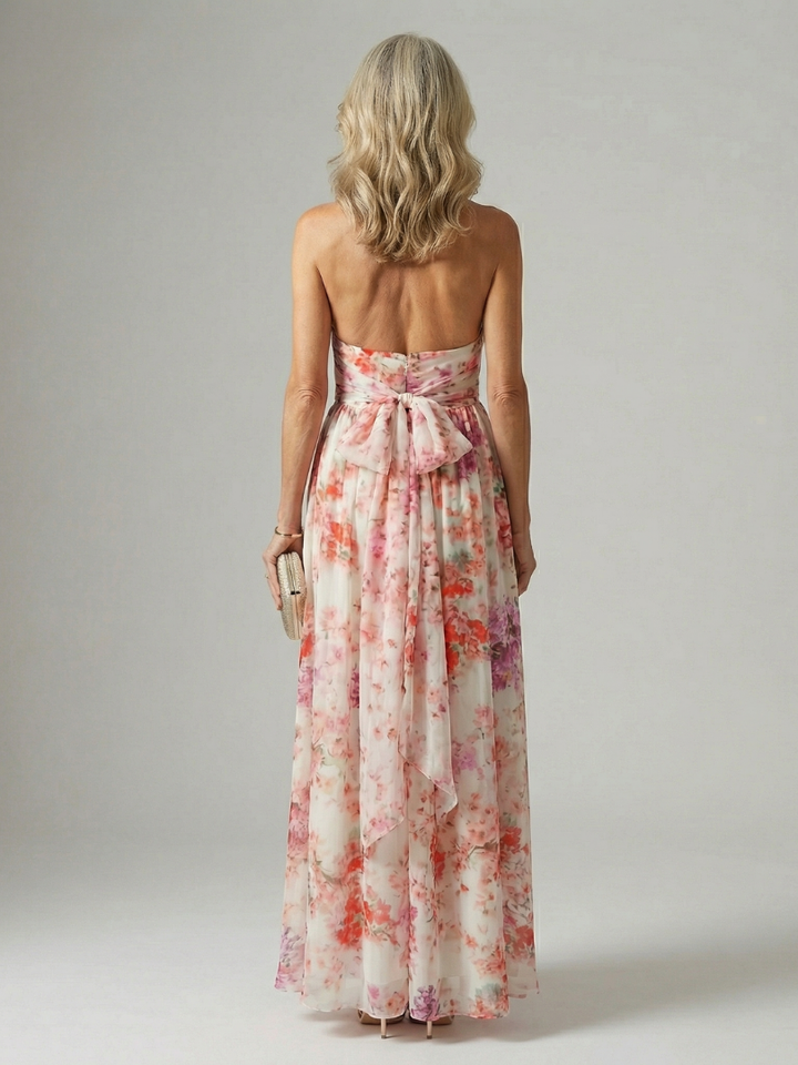 The Giselle Keyhole Maxi Dress