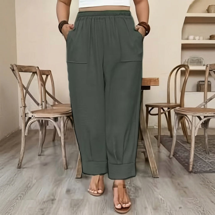Mila Relaxed Linen Wide Leg Pants