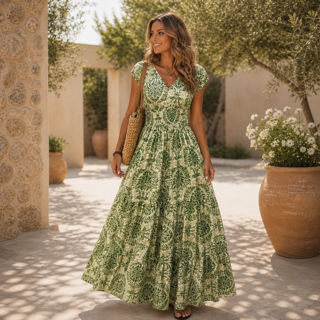 North & Parker – Floral Print Maxi Dress