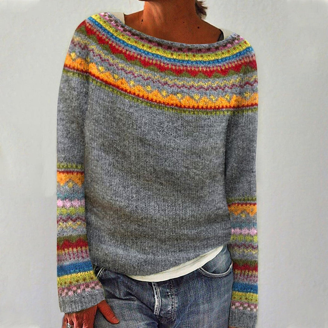 The Hilde Nordic Sweater