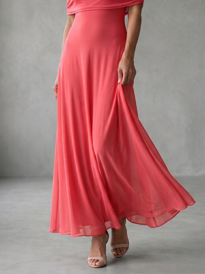 The Ottoline Off-Shoulder Maxi Dress