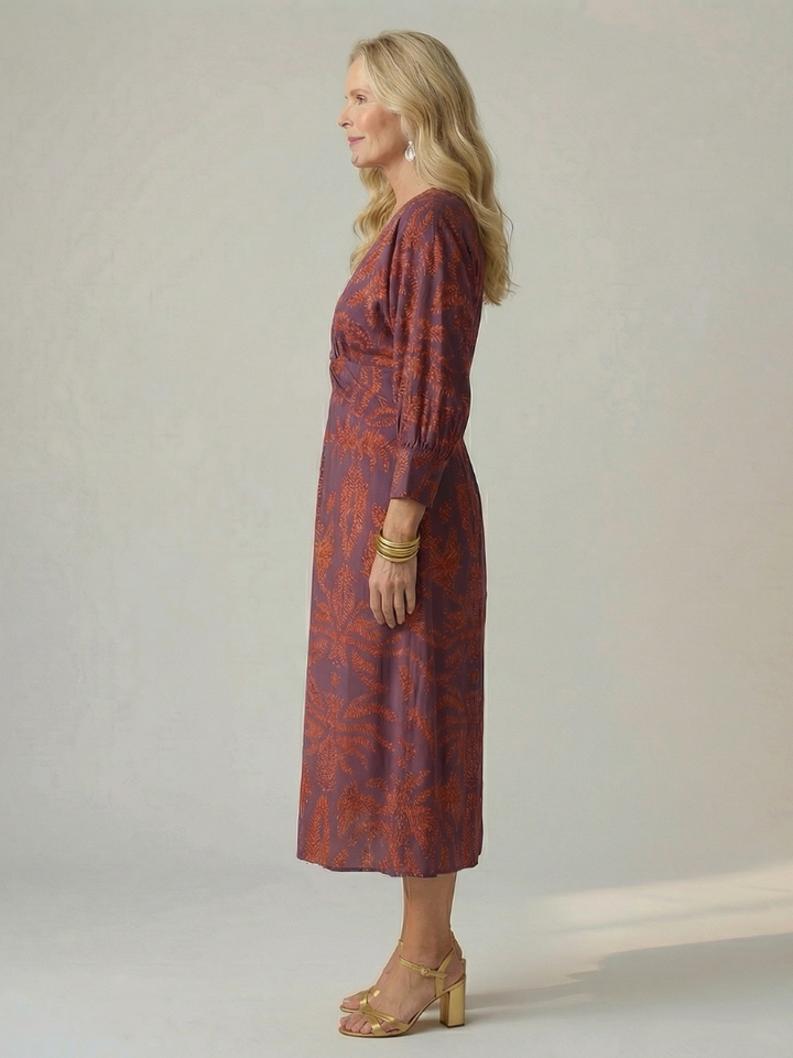 The Nadia Twist-Front Dress