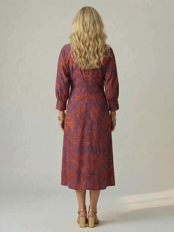 The Nadia Twist-Front Dress