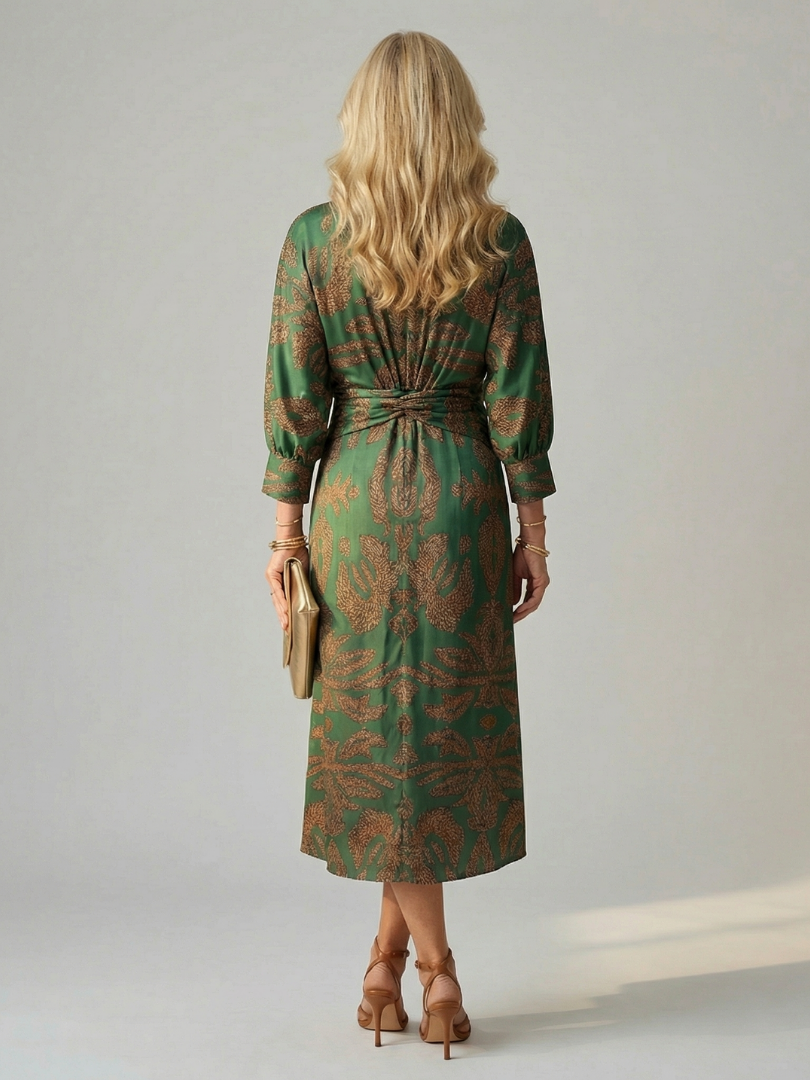 The Nadia Twist-Front Dress