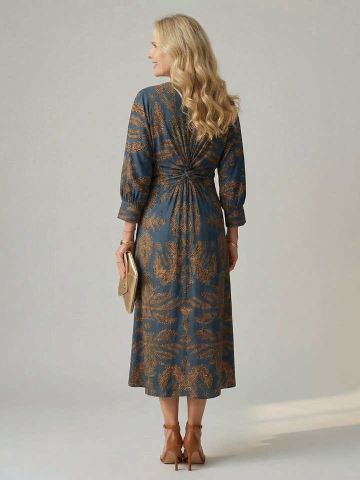 The Nadia Twist-Front Dress