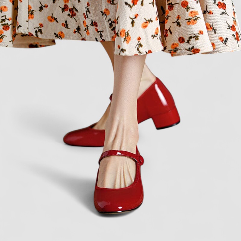 Harper - Orthopedic Leather Mary Jane Shoes