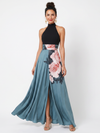 The Isolde Halter Maxi Dress