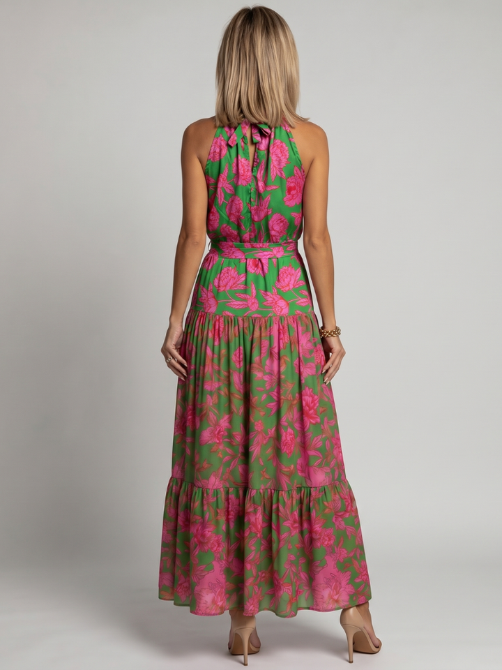 The Nerissa Tiered Maxi Dress