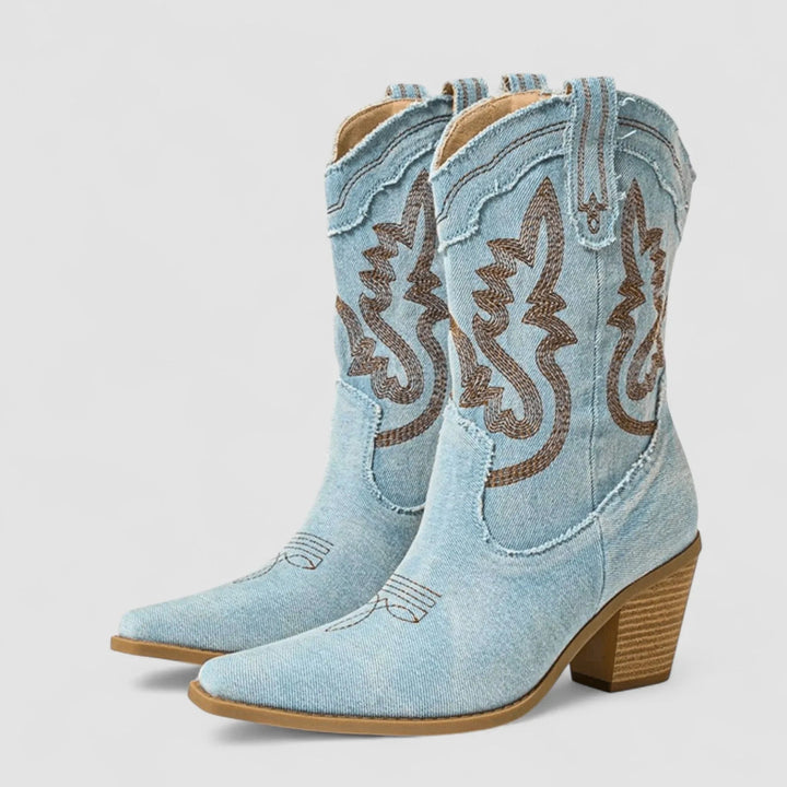 The Della Denim Boot
